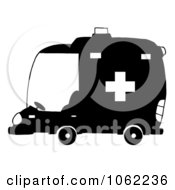 Black And White Ambulance