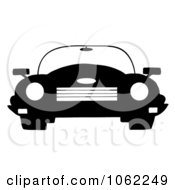 Clipart Black And White Convertible Car Royalty Free Vector Automotive Illustration