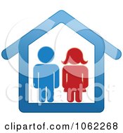 Poster, Art Print Of Couple In A House