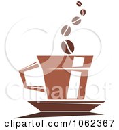 Clipart Coffee Logo 3 Royalty Free Vector Illustration