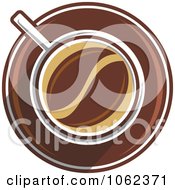 Clipart Coffee Logo 8 Royalty Free Vector Illustration