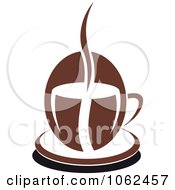 Clipart Coffee Logo 5 Royalty Free Vector Illustration