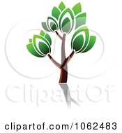 Poster, Art Print Of Green Tree Logo 1