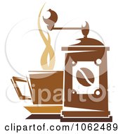 Clipart Coffee Logo 2 Royalty Free Vector Illustration