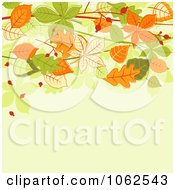 Poster, Art Print Of Autumn Background 7 - Royalty Free Vector Clip Art Illustration