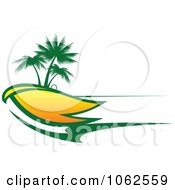 Poster, Art Print Of Palm Tree Island 8