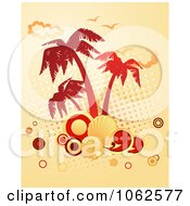 Poster, Art Print Of Palm Tree Island 5