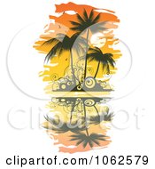 Poster, Art Print Of Palm Tree Island 1