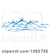Clipart Ocean Wave Design Element 5 Royalty Free Vector Illustration