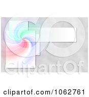 Poster, Art Print Of Colorful Swirl Background With Frames