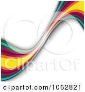Poster, Art Print Of Rainbow Wave Background