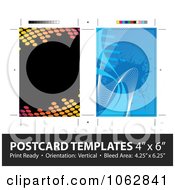 Poster, Art Print Of Postcard Layout Templates