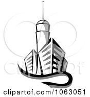 Clipart Highrise Logo 10 Royalty Free Vector Illustration