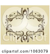 Clipart Vintage Ornate Frame 5 Royalty Free Vector Illustration