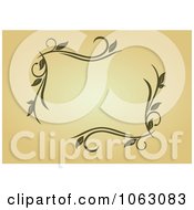 Clipart Vintage Ornate Frame 63 Royalty Free Vector Illustration