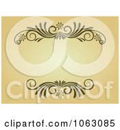 Clipart Vintage Ornate Frame 64 Royalty Free Vector Illustration
