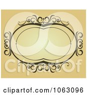 Clipart Vintage Ornate Frame 50 Royalty Free Vector Illustration
