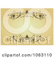 Clipart Vintage Ornate Frame 59 Royalty Free Vector Illustration