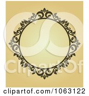 Clipart Ornate Vintage Frame 1 Royalty Free Vector Clip Art Illustration