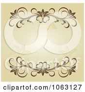 Clipart Vintage Ornate Frame 13 Royalty Free Vector Illustration