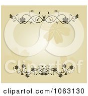 Clipart Vintage Ornate Frame 31 Royalty Free Vector Illustration
