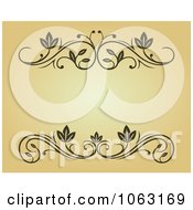 Clipart Vintage Ornate Frame 35 Royalty Free Vector Illustration