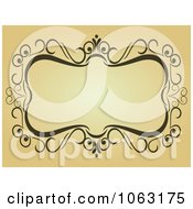 Clipart Vintage Ornate Frame 25 Royalty Free Vector Illustration