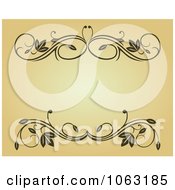 Clipart Vintage Ornate Frame 38 Royalty Free Vector Illustration
