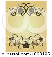 Clipart Vintage Ornate Frame 15 Royalty Free Vector Illustration