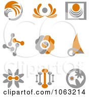 Poster, Art Print Of Abstract Design Element Logos Digital Collage 12