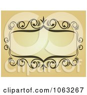 Clipart Vintage Ornate Frame 43 Royalty Free Vector Illustration
