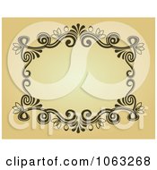 Clipart Vintage Ornate Frame 4 Royalty Free Vector Illustration by Vector Tradition SM