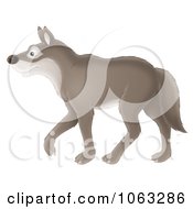 Clipart Wolf Royalty Free Illustration