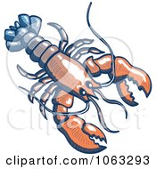 Poster, Art Print Of Lobster