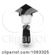 3d Ivory College Graduate