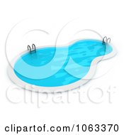 Clipart 3d Swimming Pool Royalty Free CGI Illustration by BNP Design Studio