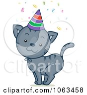 Poster, Art Print Of Birthday Cat