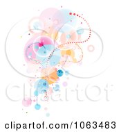 Poster, Art Print Of Surreal Background Of Bubbles On White