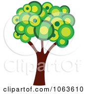 Clipart Tree Logo 5 Royalty Free Vector Illustration
