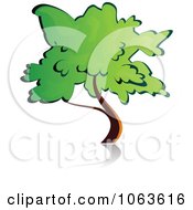 Clipart Tree Logo 14 Royalty Free Vector Illustration