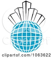 Clipart Highrise Logo 4 Royalty Free Vector Illustration