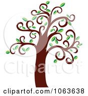 Clipart Tree Logo 8 Royalty Free Vector Illustration