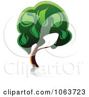 Clipart Tree Logo 13 Royalty Free Vector Illustration