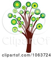 Clipart Tree Logo 7 Royalty Free Vector Illustration