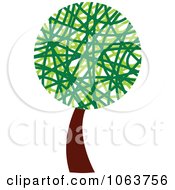 Clipart Tree Logo 9 Royalty Free Vector Illustration