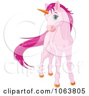 Poster, Art Print Of Pink Sparkly Unicorn