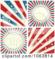 Poster, Art Print Of Grungy American Backgrounds