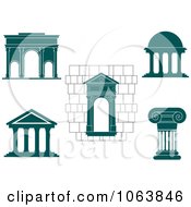 Poster, Art Print Of Architectural Elements Digital Collage