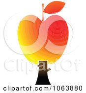 Poster, Art Print Of Apple Tree Logo 4