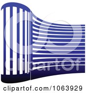 Clipart Blue Skyscraper Logo 24 Royalty Free Vector Illustration